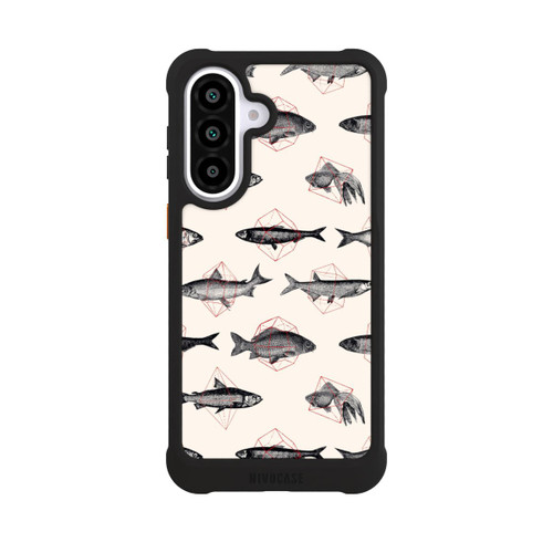 Samsung Galaxy A57 5G NIVOmax Fische in Geometrie