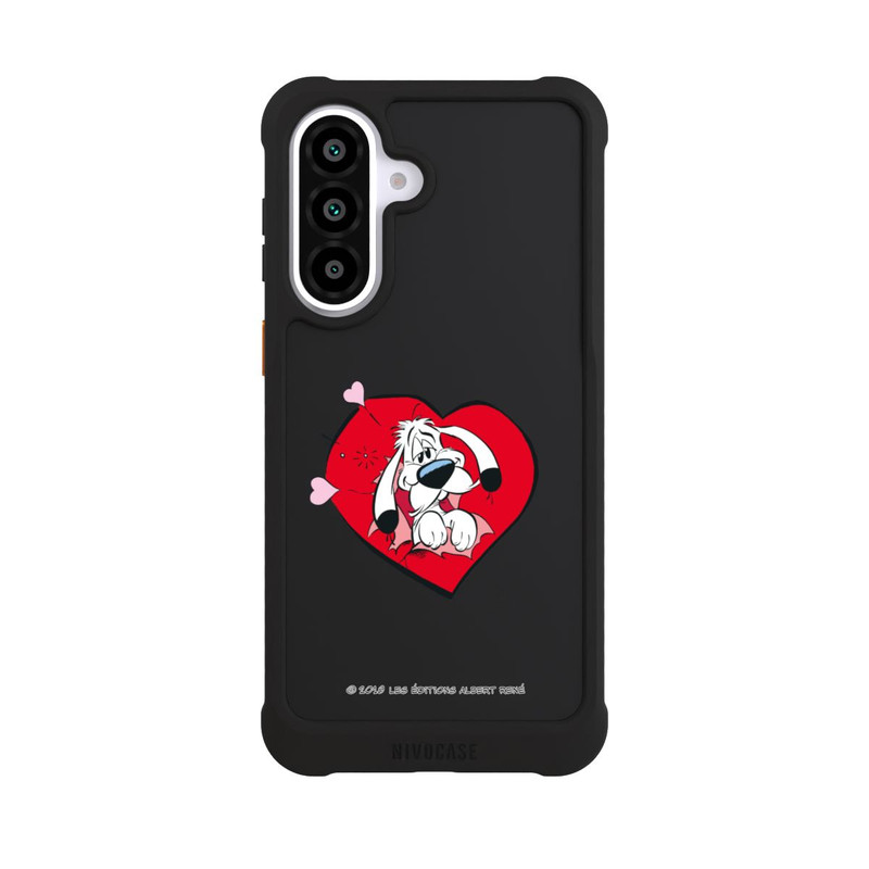 Galaxy A57 5G NIVOmax Idéfix Amoureux Transparent