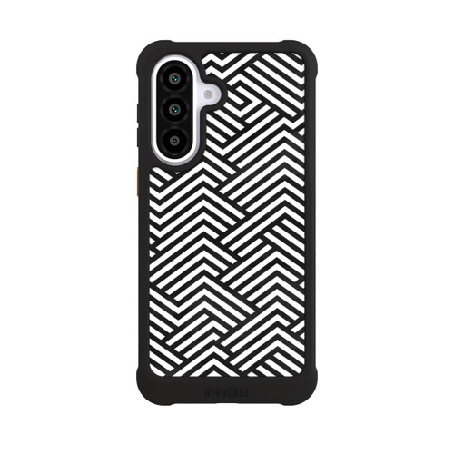 Samsung Galaxy A57 5G NIVOmax ZigZag noir et blanc