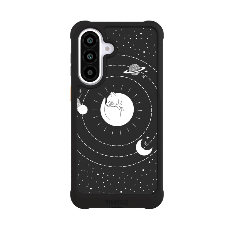 Galaxy A57 5G NIVOmax Katze und Mond