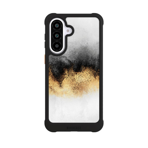 Samsung Galaxy A57 5G NIVOmax Grauer Himmelstaub Golddruck