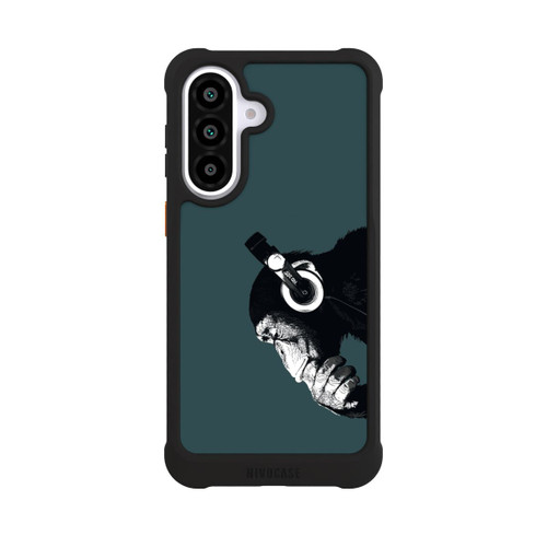 Samsung Galaxy A57 5G NIVOmax Denkender Affe Blau