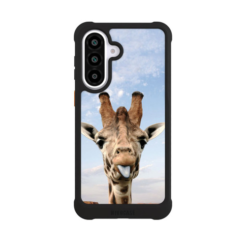 Samsung Galaxy A57 5G NIVOmax Giraffe auf der Straße