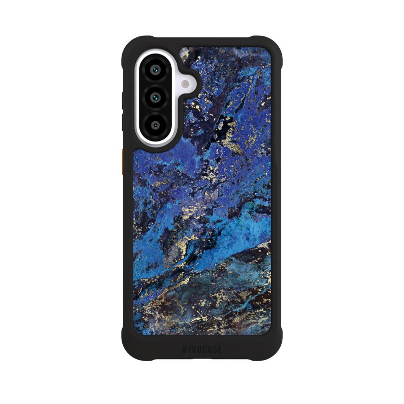 Galaxy A57 5G NIVOmax Lapislazuli blau und gold