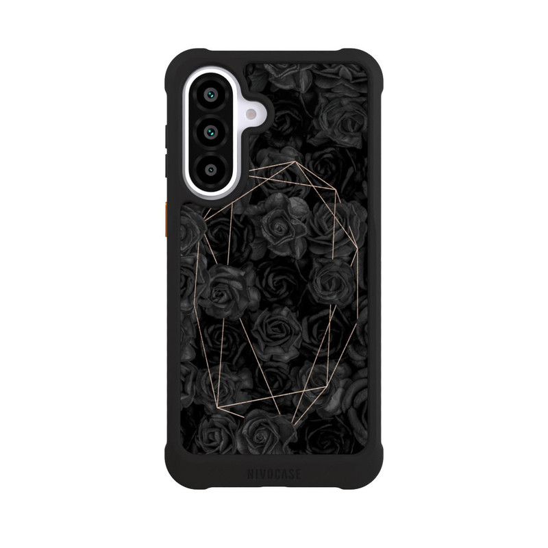 Galaxy A57 5G NIVOmax Roses noires
