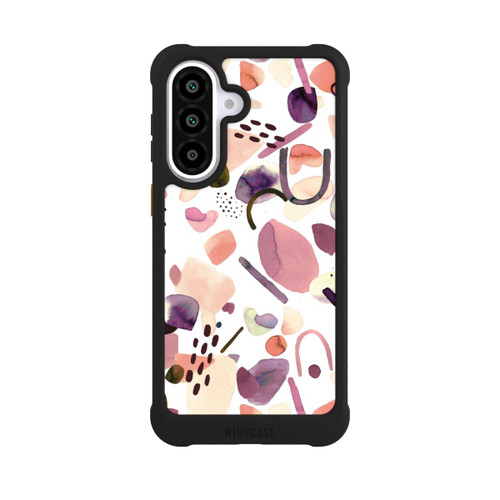 Samsung Galaxy A57 5G NIVOmax Abstrakte Formen aquarell lila
