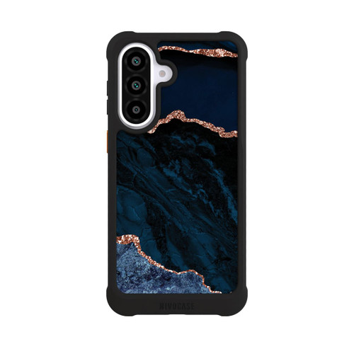 Samsung Galaxy A57 5G NIVOmax Nacht Blau Marmor Landschaft