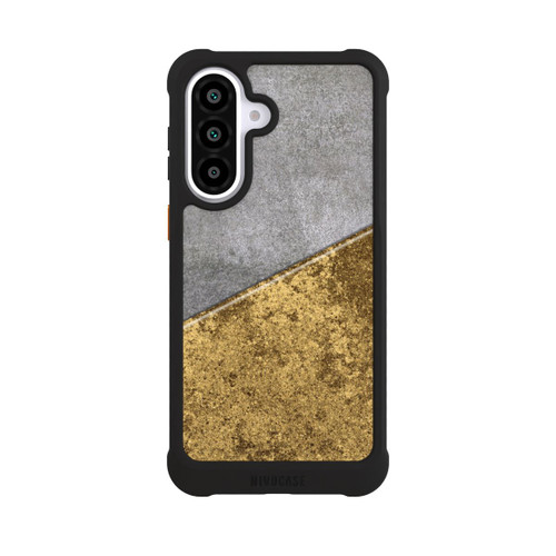 Samsung Galaxy A57 5G NIVOmax Beton und Goldlook