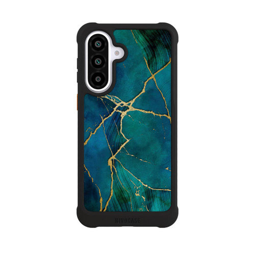 Samsung Galaxy A57 5G NIVOmax Mineralischer Glamourlook Blaugold