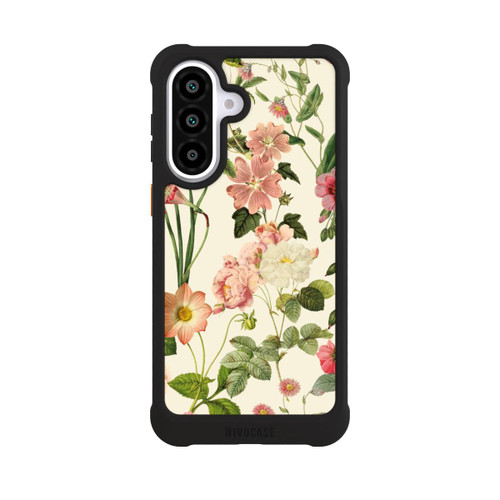 Samsung Galaxy A57 5G NIVOmax Fleurs sauvages sur jaune clair