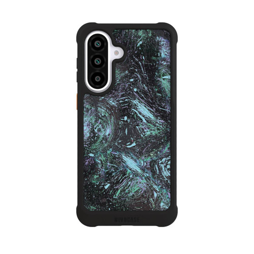 Samsung Galaxy A57 5G NIVOmax Abstrakt tropfender Staub lila
