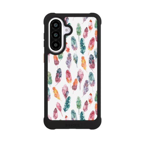 Samsung Galaxy A57 5G NIVOmax Boho Watercolor Feathers