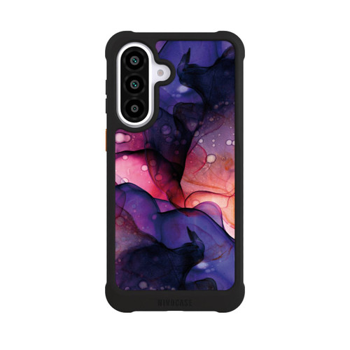 Samsung Galaxy A57 5G NIVOmax Flüssige Kunst Lila-Pink