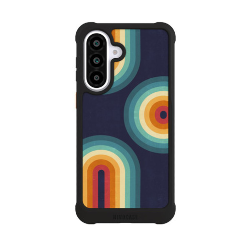 Samsung Galaxy A57 5G NIVOmax Double Rainbow on Blue