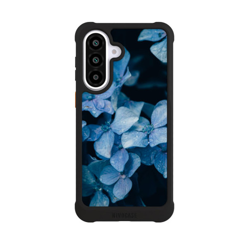 Samsung Galaxy A57 5G NIVOmax Fleurs bleues 2