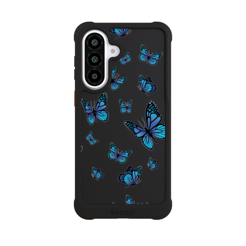 Samsung Galaxy A57 5G NIVOmax Schmetterlingmuster Transparent