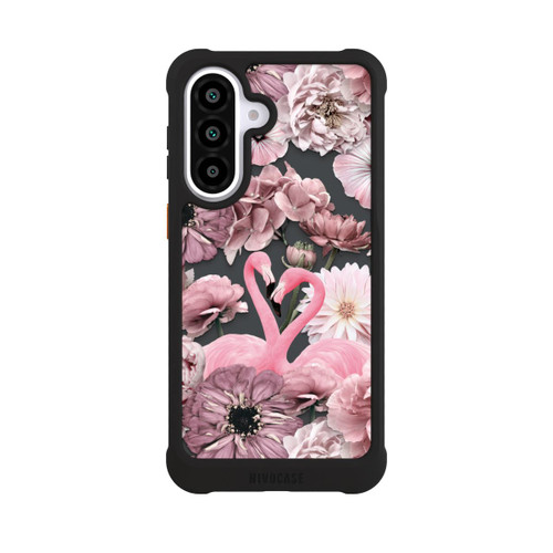 Samsung Galaxy A57 5G NIVOmax Flamingos in Blumen Muster