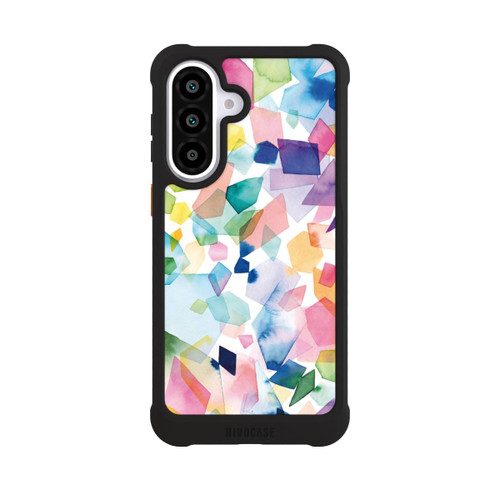 Samsung Galaxy A57 5G NIVOmax Colorful Watercolor Gems Diamonds