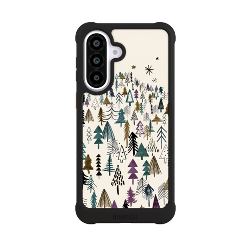 Samsung Galaxy A57 5G NIVOmax Bergbäume Wald Lila