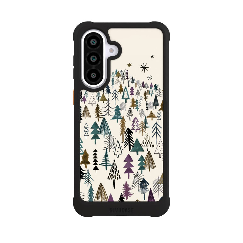 Galaxy A57 5G NIVOmax Bergbäume Wald Lila