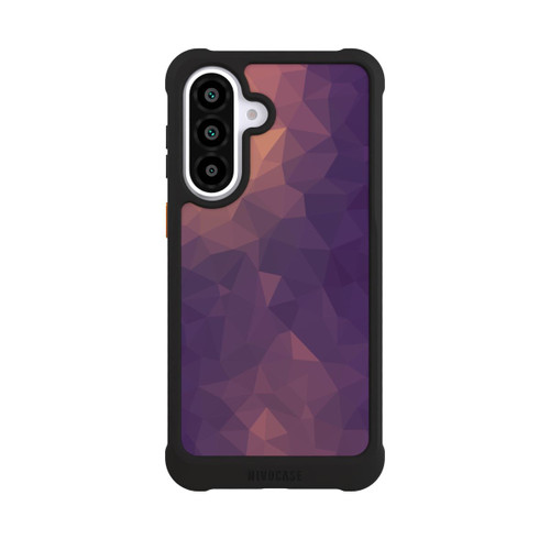 Samsung Galaxy A57 5G NIVOmax Polygonal Mosaic Rot/Violett
