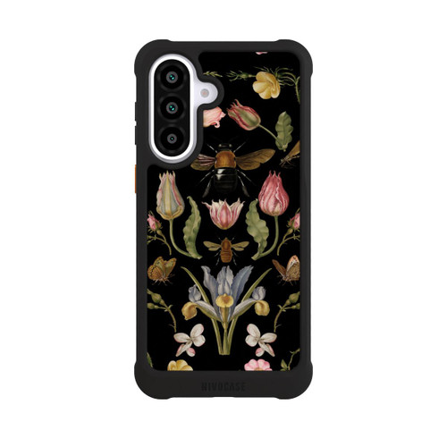 Samsung Galaxy A57 5G NIVOmax Wildblumen und Biene Schwarz