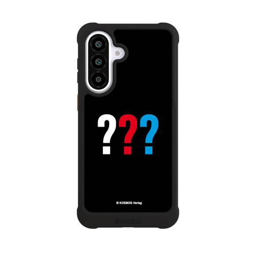 Samsung Galaxy A57 5G NIVOmax Drei Fragezeichen Logo