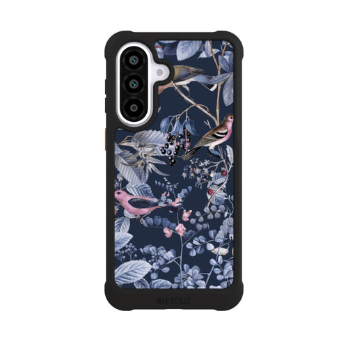 Samsung Galaxy A57 5G NIVOmax Vögel und Beeren blau