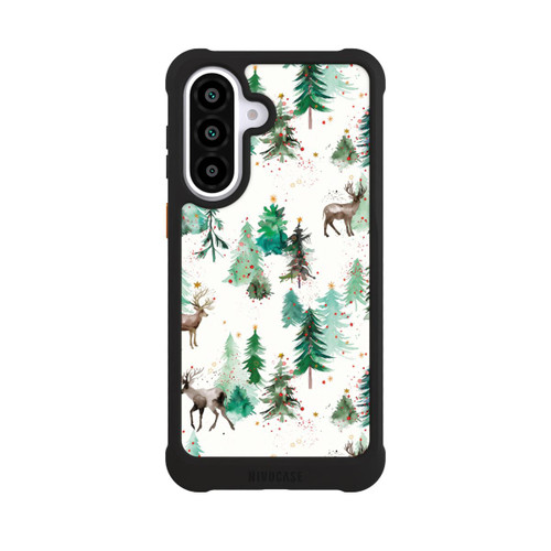 Samsung Galaxy A57 5G NIVOmax Hirsche und Winterweihnachtsbäume