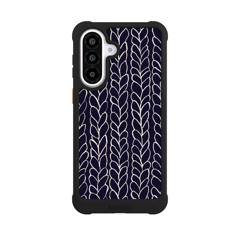 Galaxy A57 5G NIVOmax Tresses En Laine Dessins Marine