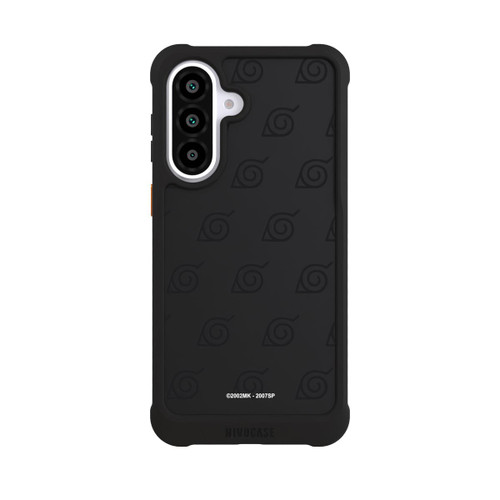 Samsung Galaxy A57 5G NIVOmax Schwarzes Konoha-Muster Transparent