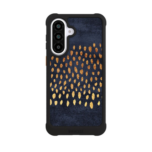 Samsung Galaxy A57 5G NIVOmax Muster Gold und Marine