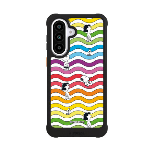 Samsung Galaxy A57 5G NIVOmax Snoopy Pattern Rainbow