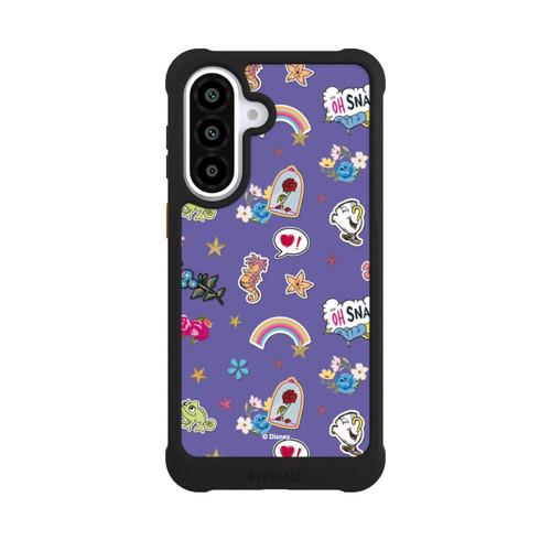Samsung Galaxy A57 5G NIVOmax Princess Pattern Purple Disney Princess
