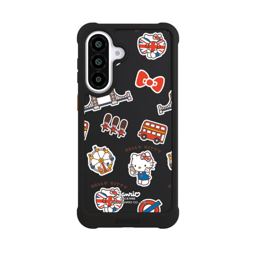 Samsung Galaxy A57 5G NIVOmax Hello Kitty Londoner Abzeichen Transparent