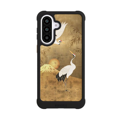 Samsung Galaxy A57 5G NIVOmax Kraniche Gold Japan 1