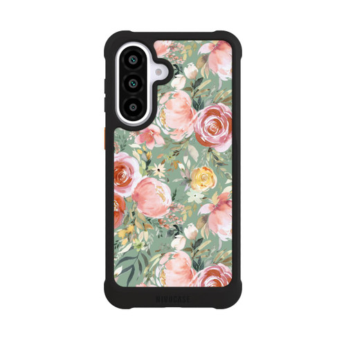 Samsung Galaxy A57 5G NIVOmax Pastellfarbener Pfingstrosenstrauß