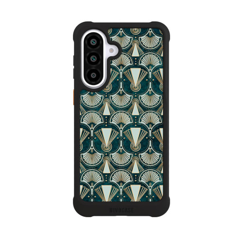 Samsung Galaxy A57 5G NIVOmax Art Deco Green Pattern