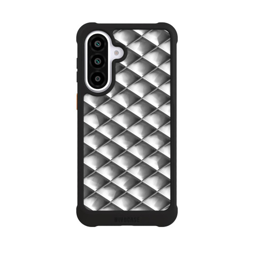 Samsung Galaxy A57 5G NIVOmax Glamour Silver Squares