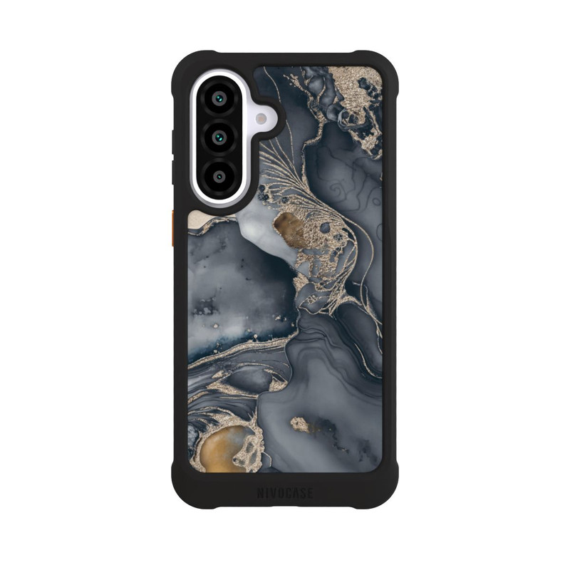 Galaxy A57 5G NIVOmax Alcohol Ink Gold Grey