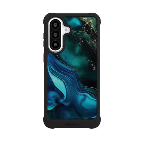 Samsung Galaxy A57 5G NIVOmax Encre bleue et dorée