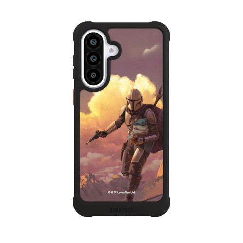 Samsung Galaxy A57 5G NIVOmax Der Mandalorianer und Grogu Sonnenguntergang Wolken