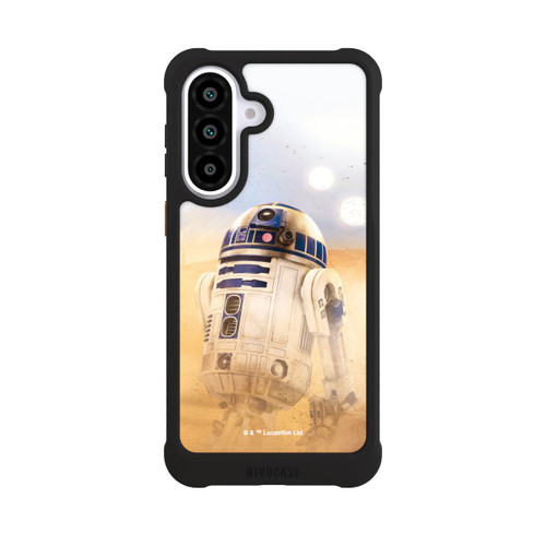 Samsung Galaxy A57 5G NIVOmax R2D2 in der Wüste