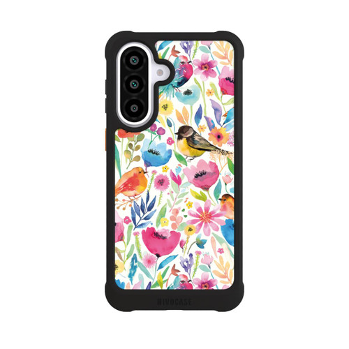 Samsung Galaxy A57 5G NIVOmax Wunderliche Vögel und Blumen