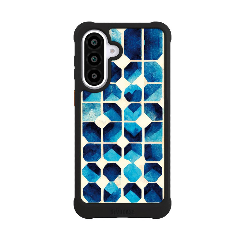 Galaxy A57 5G NIVOmax Blaues Muster