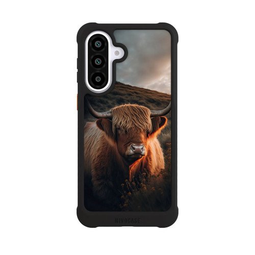 Samsung Galaxy A57 5G NIVOmax Vache Highland avec de grandes cornes avec IA