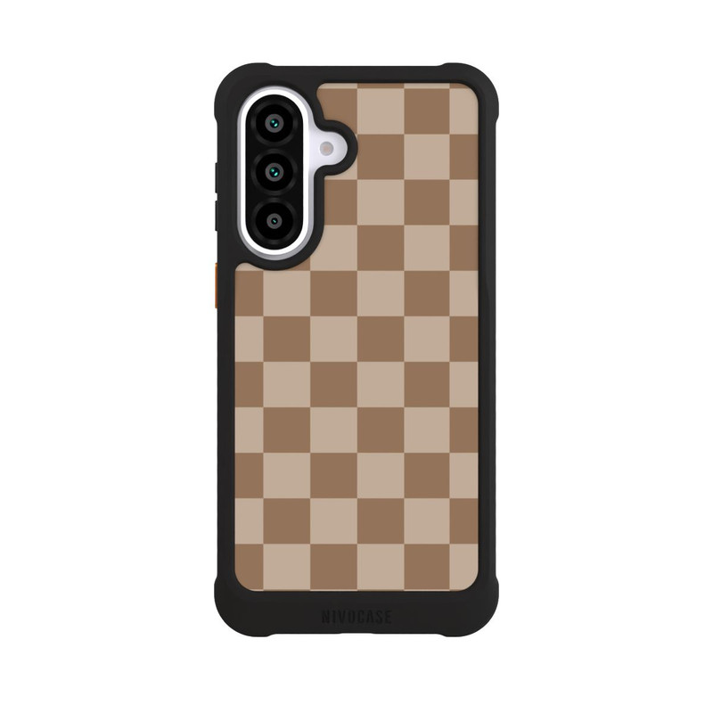 Galaxy A57 5G NIVOmax Carreaux marron