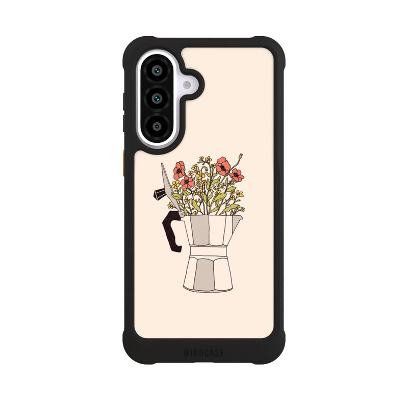 Galaxy A57 5G NIVOmax Fleurs Moka