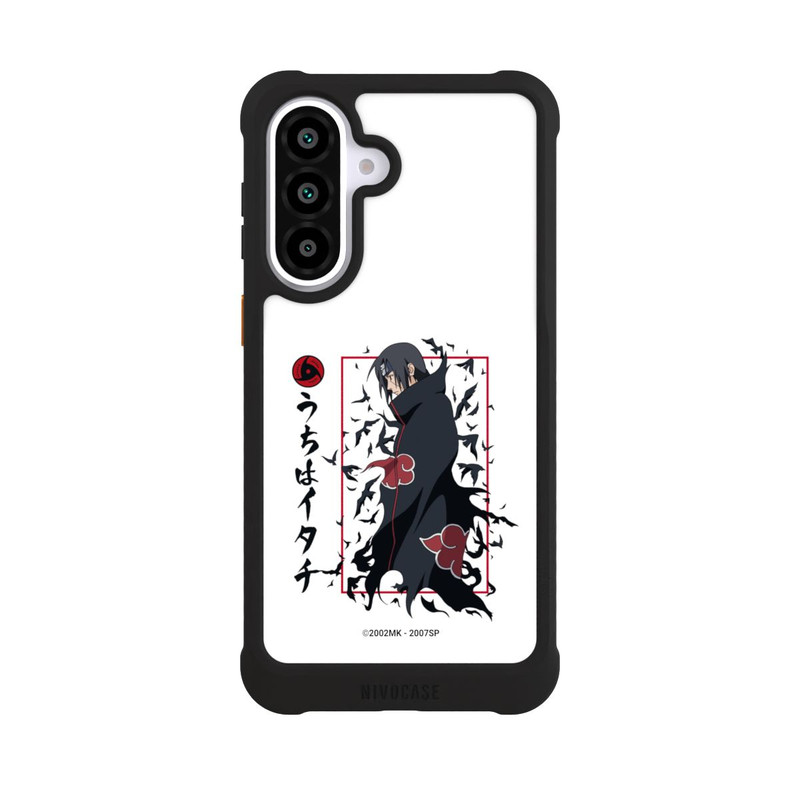 Galaxy A57 5G NIVOmax Itachi Krähen Weiß