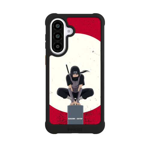 Samsung Galaxy A57 5G NIVOmax Itachi Uchiha Symbol Roter Hintergrund